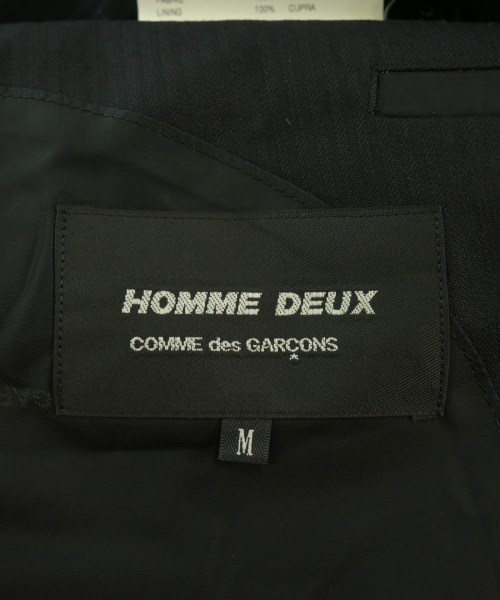 COMME des GARCONS HOMME DEUX（コムデギャルソンオムドゥ）テーラードジャケット 黒 サイズ:M メンズ/2200726754029