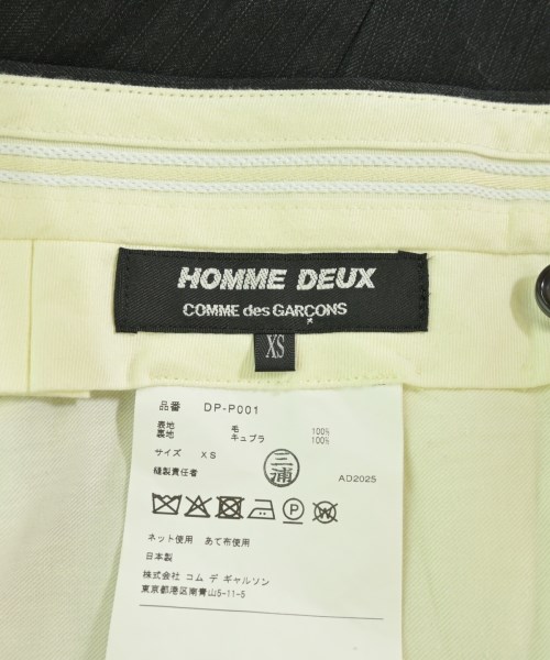 COMME des GARCONS HOMME DEUX（コムデギャルソンオムドゥ）その他 黒 サイズ:XS メンズ/2200726754081