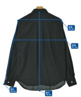 COMME des GARCONS HOMME DEUX（コムデギャルソンオムドゥ）カジュアルシャツ 黒 サイズ:M メンズ/2200714400037