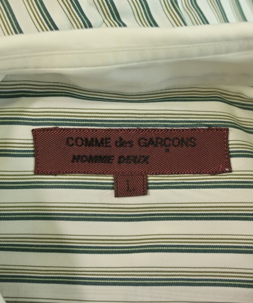 COMME des GARCONS HOMME DEUX（コムデギャルソンオムドゥ）カジュアルシャツ 白 サイズ:L メンズ/2200722589069