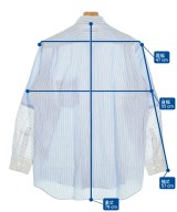 COMME des GARCONS HOMME DEUX（コムデギャルソンオムドゥ）カジュアルシャツ 青 サイズ:M メンズ/2200722589113