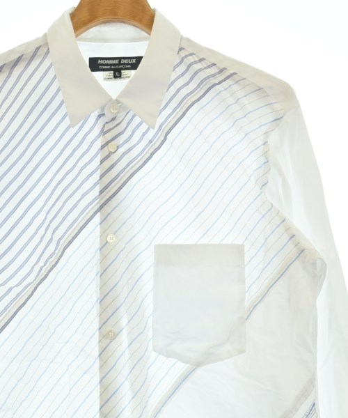 COMME des GARCONS HOMME DEUX（コムデギャルソンオムドゥ）カジュアルシャツ 白 サイズ:XL メンズ/2200726767012