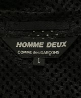 COMME des GARCONS HOMME DEUX（コムデギャルソンオムドゥ）カジュアルジャケット 黒 サイズ:L メンズ/2200727082077