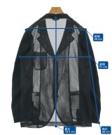 COMME des GARCONS HOMME DEUX（コムデギャルソンオムドゥ）カジュアルジャケット 黒 サイズ:L メンズ/2200727082077