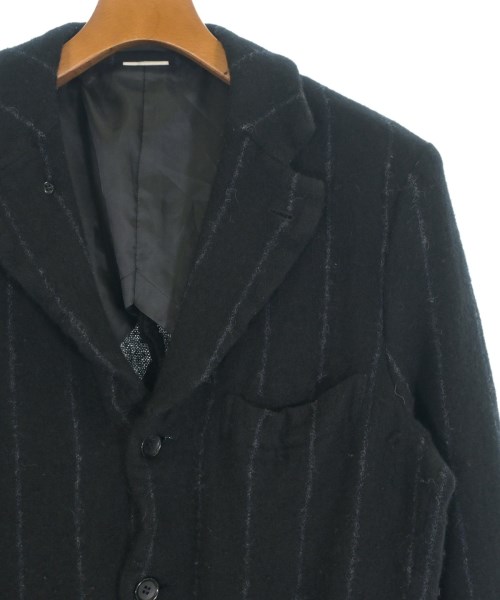 COMME des GARCONS HOMME DEUX（コムデギャルソンオムドゥ）カジュアルジャケット 黒 サイズ:S メンズ/2200728724013