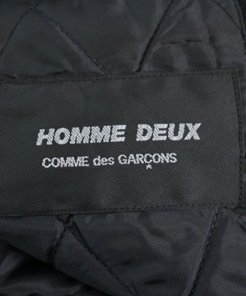 COMME des GARCONS HOMME DEUX（コムデギャルソンオムドゥ）チェスターコート 黒 サイズ:XS メンズ/2200729163088
