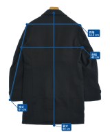 COMME des GARCONS HOMME DEUX（コムデギャルソンオムドゥ）チェスターコート 黒 サイズ:XS メンズ/2200729163088