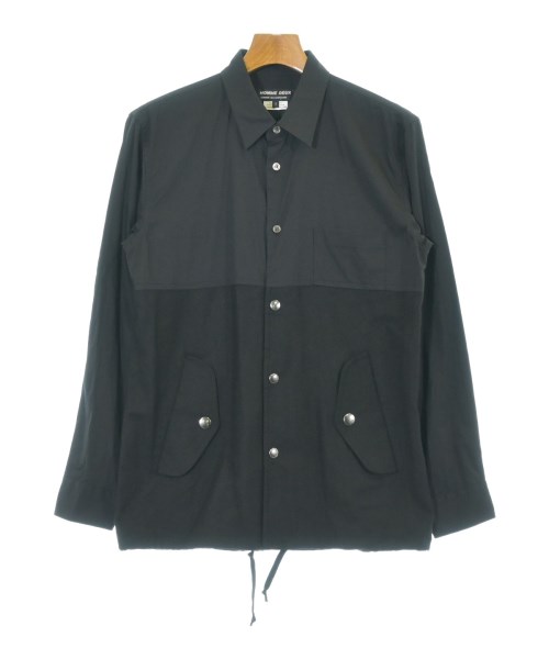 COMME des GARCONS HOMME DEUX(コムデギャルソンオムドゥ)カジュアルシャツ 黒 サイズ:S/2200678947036