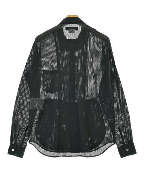 COMME des GARCONS HOMME DEUX（コムデギャルソンオムドゥ）カジュアルシャツ 黒 サイズ:M メンズ/2200682320054