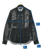 COMME des GARCONS HOMME DEUX（コムデギャルソンオムドゥ）カジュアルシャツ 黒 サイズ:M メンズ/2200682320054