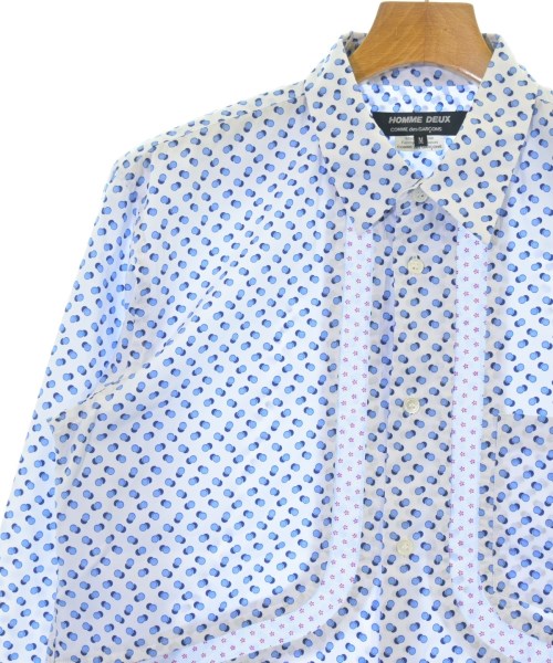 COMME des GARCONS HOMME DEUX（コムデギャルソンオムドゥ）カジュアルシャツ 白 サイズ:M メンズ/2200682397018