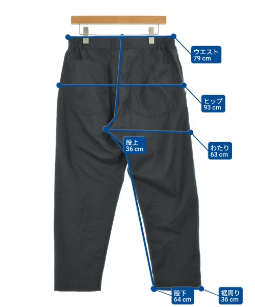 COMME des GARCONS HOMME DEUX（コムデギャルソンオムドゥ）スラックス グレー サイズ:M メンズ/2200681462144