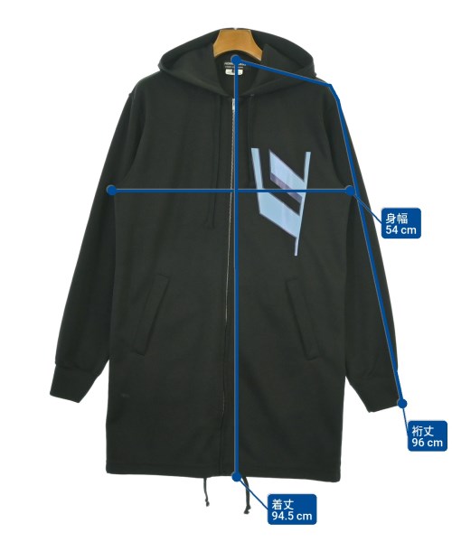 COMME des GARCONS HOMME DEUX（コムデギャルソンオムドゥ）パーカー 黒 サイズ:M メンズ/2200683267051