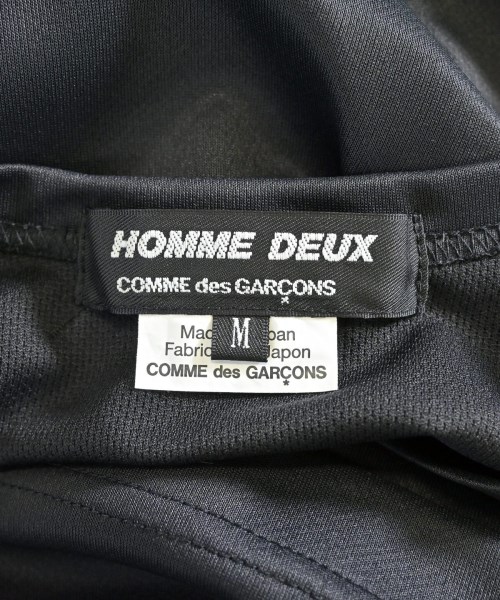 COMME des GARCONS HOMME DEUX（コムデギャルソンオムドゥ）Tシャツ・カットソー 黒 サイズ:M メンズ/2200683523027
