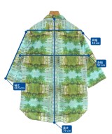 COMME des GARCONS HOMME DEUX（コムデギャルソンオムドゥ）カジュアルシャツ 緑 サイズ:L メンズ/2200681655089
