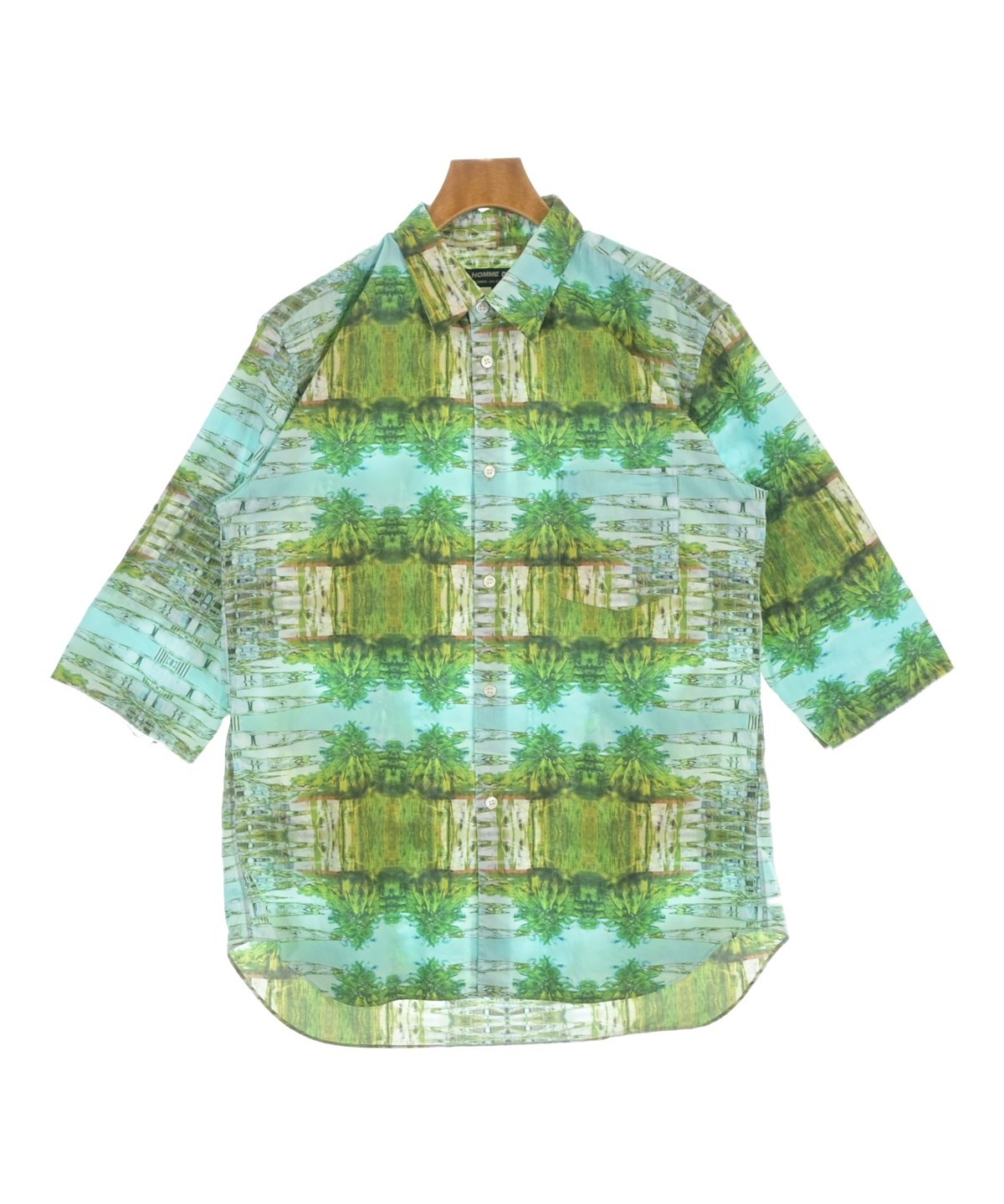GARCONS HOMME DUEX ライオン柄 長袖シャツ 21SS COMME des GARCONS HOMME DEUX（コムデギャルソンオムドゥ）カジュアル