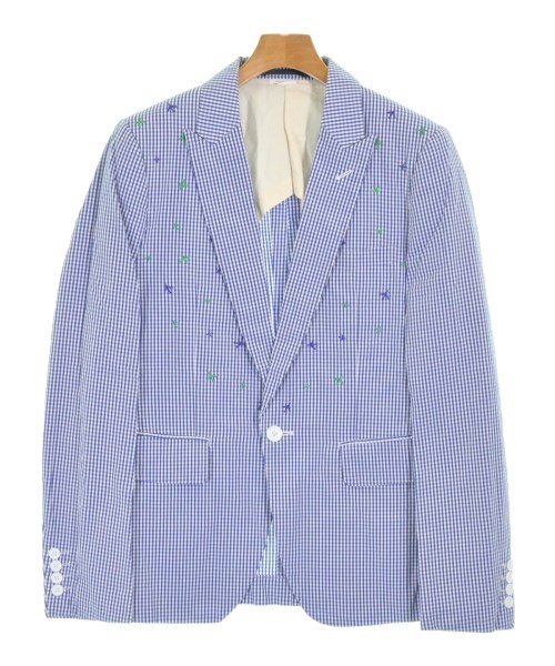 COMME des GARCONS HOMME DEUX(コムデギャルソンオムドゥ)カジュアルジャケット 青 サイズ:XXS/2200683669077
