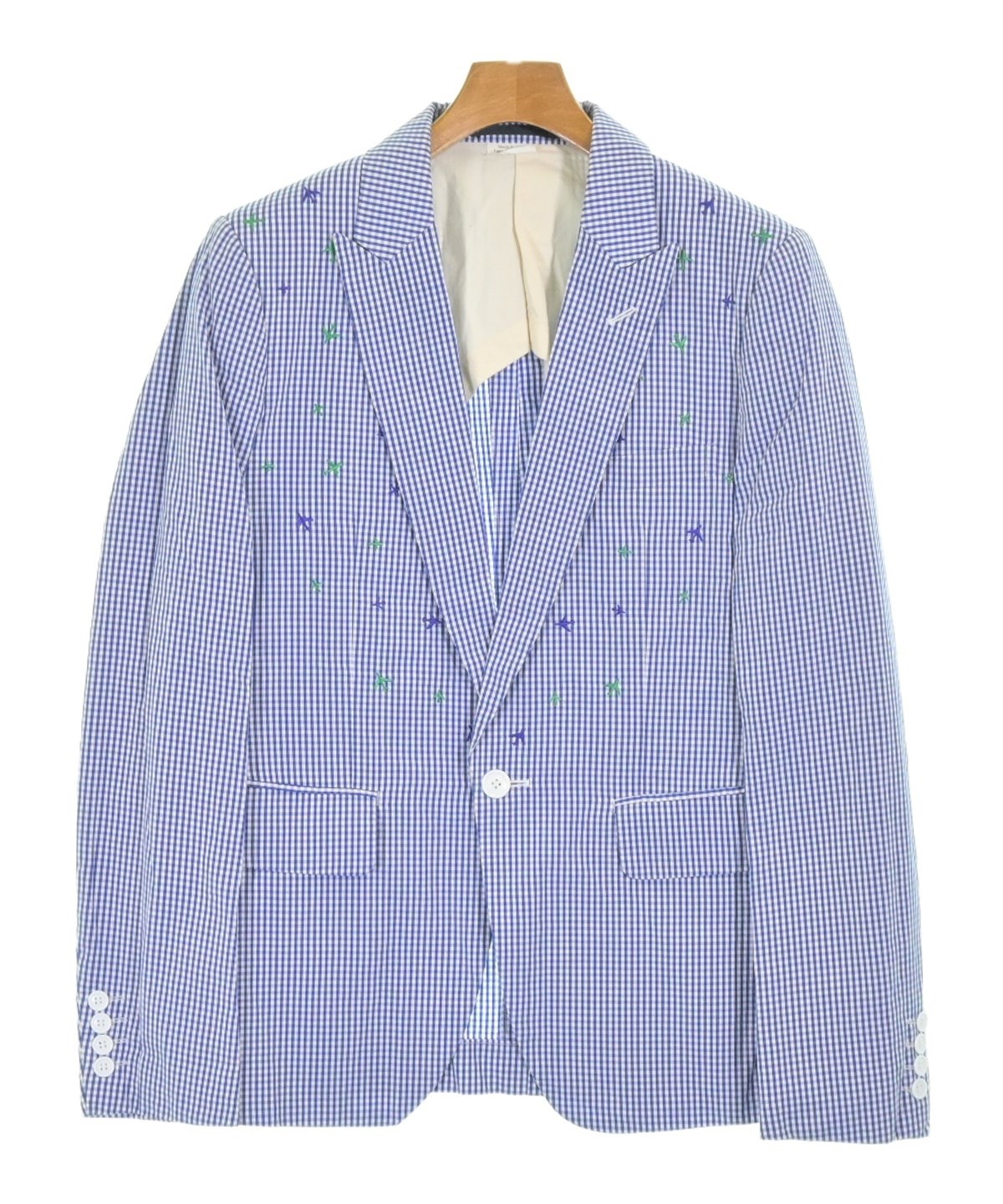 COMME des GARCONS HOMME DEUX カジュアルジャケット 青 XS 【公式通販】