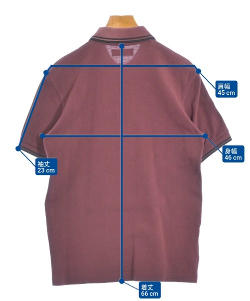 COMME des GARCONS HOMME DEUX（コムデギャルソンオムドゥ）Tシャツ・カットソー 赤 サイズ:S メンズ/2200683714067