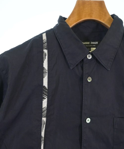 COMME des GARCONS HOMME DEUX（コムデギャルソンオムドゥ）カジュアルシャツ 紺 サイズ:S メンズ/2200684296067