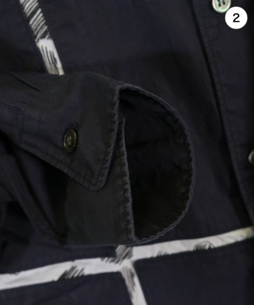COMME des GARCONS HOMME DEUX（コムデギャルソンオムドゥ）カジュアルシャツ 紺 サイズ:S メンズ/2200684296067