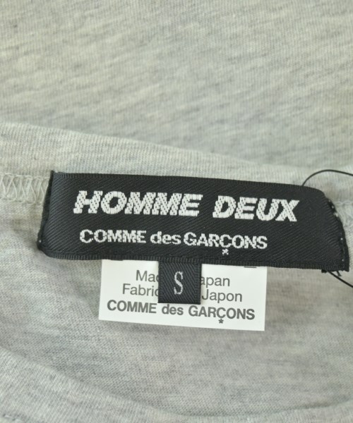 COMME des GARCONS HOMME DEUX（コムデギャルソンオムドゥ）Tシャツ・カットソー グレー サイズ:S メンズ/2200684296135
