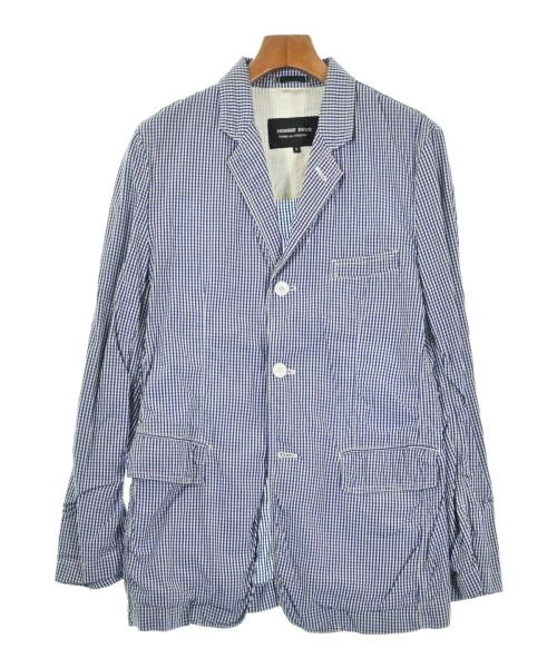 COMME des GARCONS HOMME DEUX(コムデギャルソンオムドゥ)カジュアルジャケット 青 サイズ:M/2200684697345