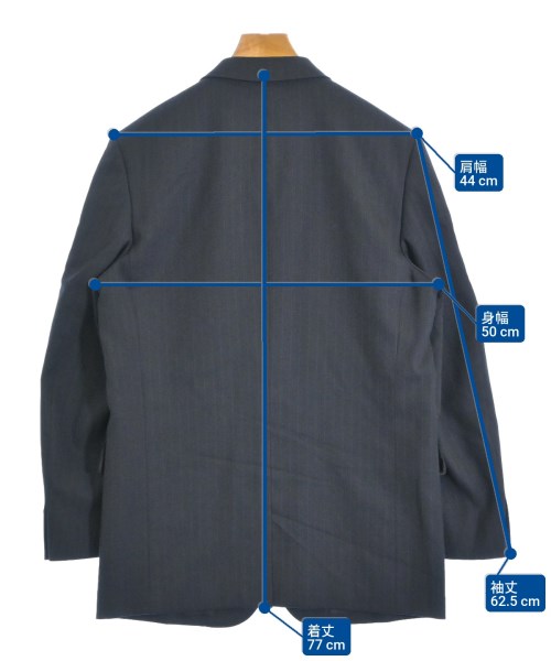 COMME des GARCONS HOMME DEUX（コムデギャルソンオムドゥ）カジュアルジャケット 紺 サイズ:S メンズ/2200684712024