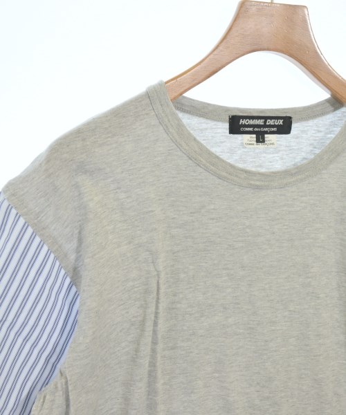 COMME des GARCONS HOMME DEUX（コムデギャルソンオムドゥ）Tシャツ・カットソー グレー サイズ:L メンズ/2200683968026