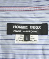 COMME des GARCONS HOMME DEUX（コムデギャルソンオムドゥ）カジュアルシャツ 青 サイズ:L メンズ/2200686342014