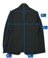 COMME des GARCONS HOMME DEUX（コムデギャルソンオムドゥ）カジュアルジャケット 黒 サイズ:S メンズ/2200686732020