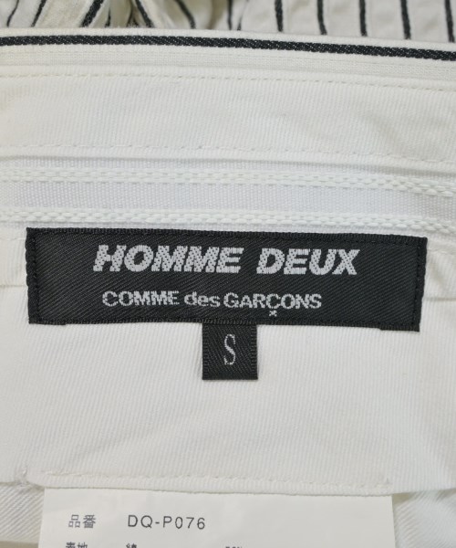 COMME des GARCONS HOMME DEUX（コムデギャルソンオムドゥ）ショートパンツ 白 サイズ:S メンズ/2200686769033