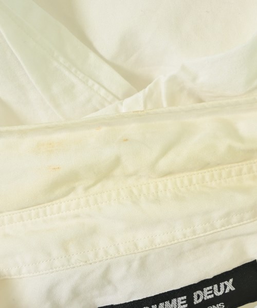 COMME des GARCONS HOMME DEUX（コムデギャルソンオムドゥ）カジュアルシャツ 白 サイズ:XL メンズ/2200677868141