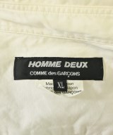 COMME des GARCONS HOMME DEUX（コムデギャルソンオムドゥ）カジュアルシャツ 白 サイズ:XL メンズ/2200677868141