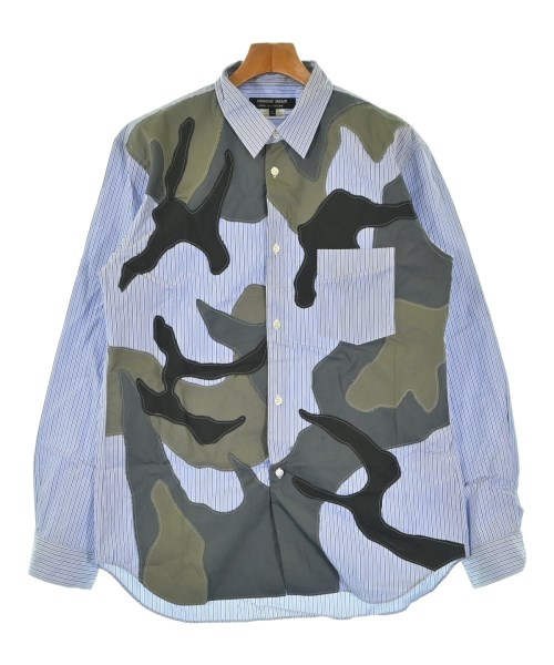 COMME des GARCONS HOMME DEUX(コムデギャルソンオムドゥ)カジュアルシャツ 青 サイズ:XL/2200677868158