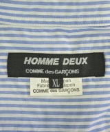 COMME des GARCONS HOMME DEUX（コムデギャルソンオムドゥ）カジュアルシャツ 青 サイズ:XL メンズ/2200677868165