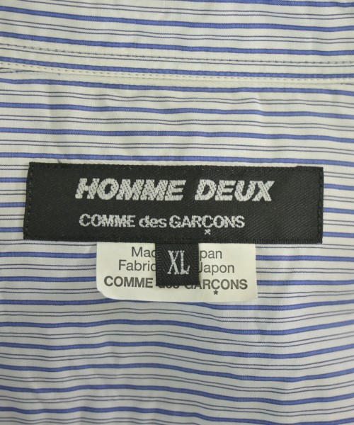 COMME des GARCONS HOMME DEUX（コムデギャルソンオムドゥ）カジュアルシャツ 紺 サイズ:XL メンズ/2200677868189