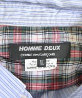 COMME des GARCONS HOMME DEUX（コムデギャルソンオムドゥ）カジュアルシャツ 青 サイズ:XL メンズ/2200677868202