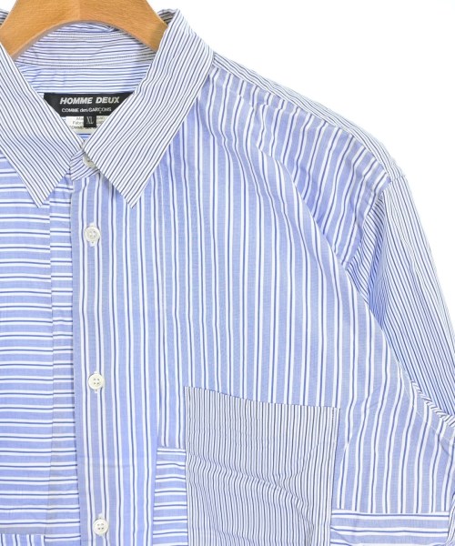 COMME des GARCONS HOMME DEUX（コムデギャルソンオムドゥ）カジュアルシャツ 青 サイズ:XL メンズ/2200677868240