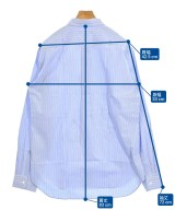 COMME des GARCONS HOMME DEUX（コムデギャルソンオムドゥ）カジュアルシャツ 青 サイズ:XL メンズ/2200677868257