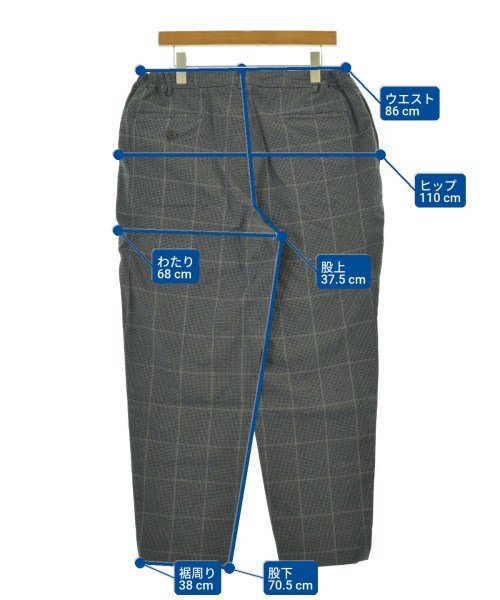 COMME des GARCONS HOMME DEUX（コムデギャルソンオムドゥ）スラックス グレー サイズ:XL メンズ/2200677868592