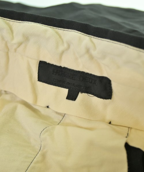 COMME des GARCONS HOMME DEUX（コムデギャルソンオムドゥ）スラックス 黒 サイズ:XL メンズ/2200677868639