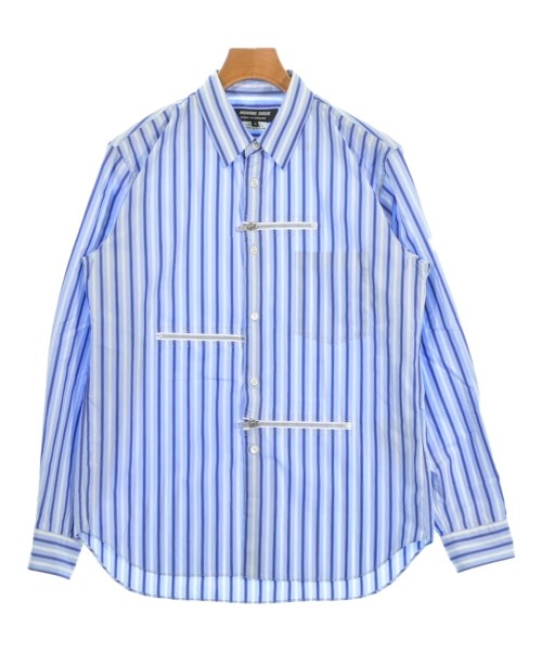 COMME des GARCONS HOMME DEUX(コムデギャルソンオムドゥ)カジュアルシャツ 青 サイズ:M/2200688452032