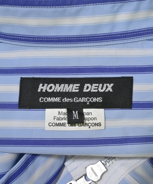 COMME des GARCONS HOMME DEUX（コムデギャルソンオムドゥ）カジュアルシャツ 青 サイズ:M メンズ/2200688452032