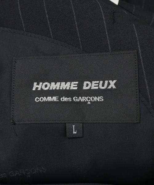 COMME des GARCONS HOMME DEUX（コムデギャルソンオムドゥ）カジュアルジャケット 黒 サイズ:L メンズ/2200689064043