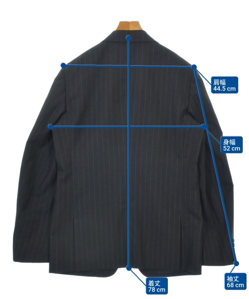 COMME des GARCONS HOMME DEUX（コムデギャルソンオムドゥ）カジュアルジャケット 黒 サイズ:L メンズ/2200689064043