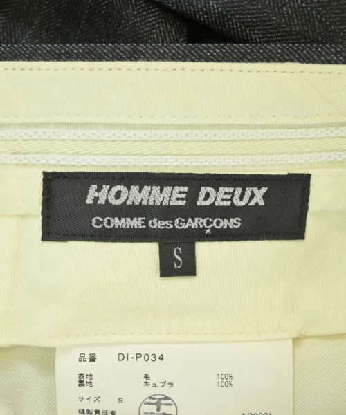 COMME des GARCONS HOMME DEUX（コムデギャルソンオムドゥ）スラックス グレー サイズ:S メンズ/2200689367137