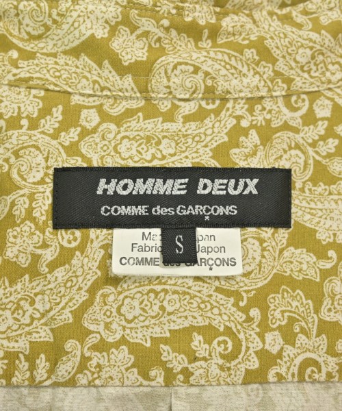COMME des GARCONS HOMME DEUX（コムデギャルソンオムドゥ）カジュアルシャツ カーキ サイズ:S メンズ/2200689648076