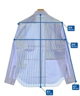 COMME des GARCONS HOMME DEUX（コムデギャルソンオムドゥ）カジュアルシャツ 青 サイズ:XS メンズ/2200689732102