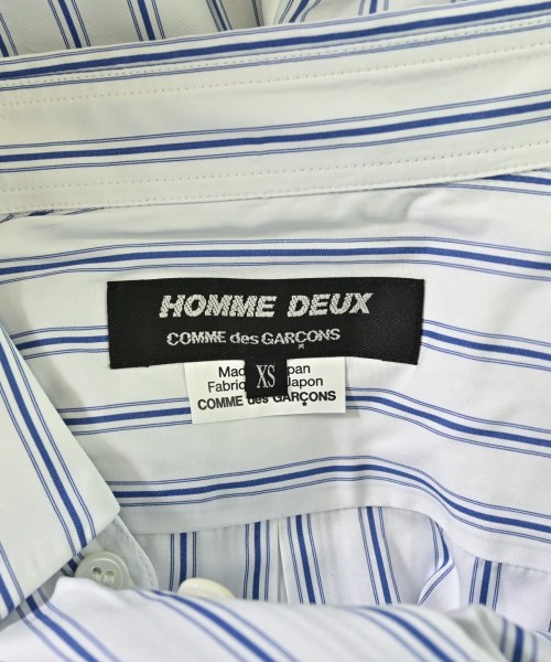 COMME des GARCONS HOMME DEUX（コムデギャルソンオムドゥ）カジュアルシャツ 白 サイズ:XS メンズ/2200689732119